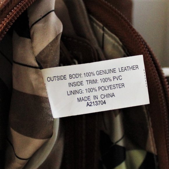 Tignanello Tan Leather Shoulder Bag - Picture 8 of 8